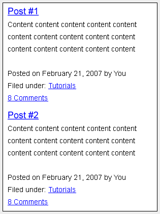 WordPress 主题教程:模板文件和模板 第3张-SoftGoing