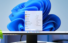 让 WIN11 使用 WIN10 / WIN7 开始菜单、任务栏磨砂效果:START11