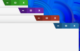 一款好看的 Windows 11 炫彩主题：Obetal Dark