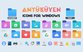 Windows 11 图标包封神了！一键切换解锁 N 种风格，桌面每天都是新的！